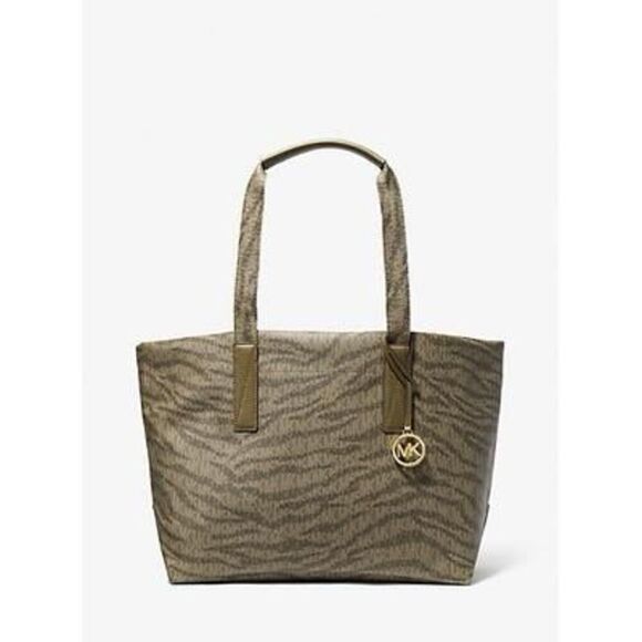 Michael Michael Kors Signature the Michael Tote Bag - Olive - Picture 1 of 6